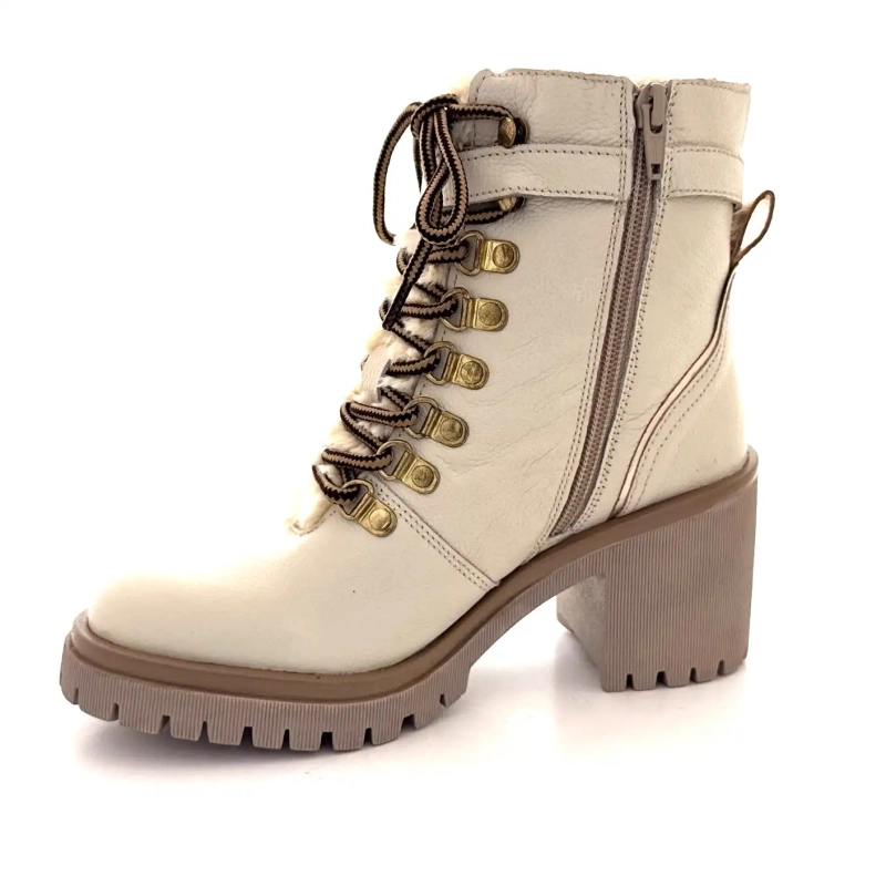 Les Tropéziennes 331070 Valentina Vit Läder Ivoire Chaussures