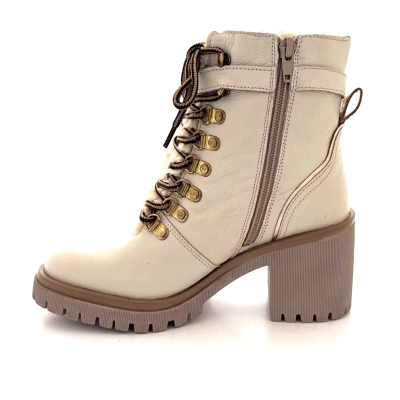 Les Tropéziennes 331070 Valentina Hvidt Læder Ivoire Chaussures