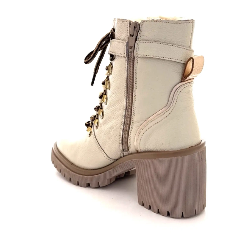 Les Tropéziennes 331070 Valentina Piele Albă Ivoire Chaussures