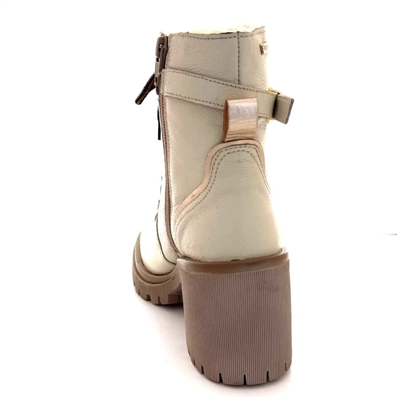 Les Tropéziennes 331070 Valentina Pelle Bianca Ivoire Chaussures