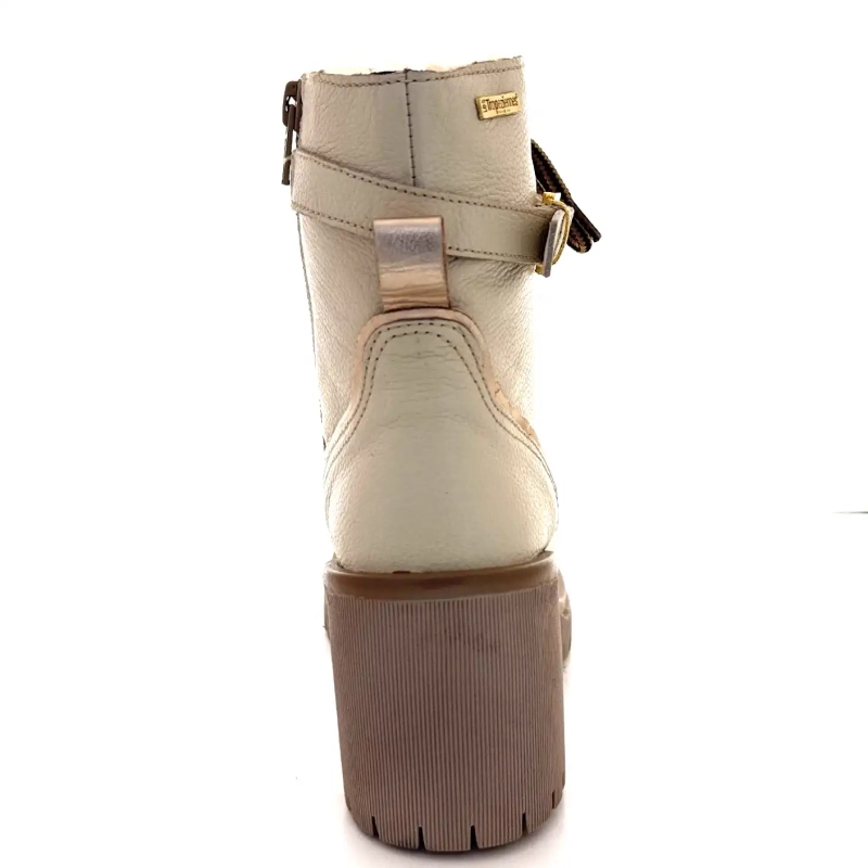 Les Tropéziennes 331070 Valentina Biała skóra Ivoire Chaussures