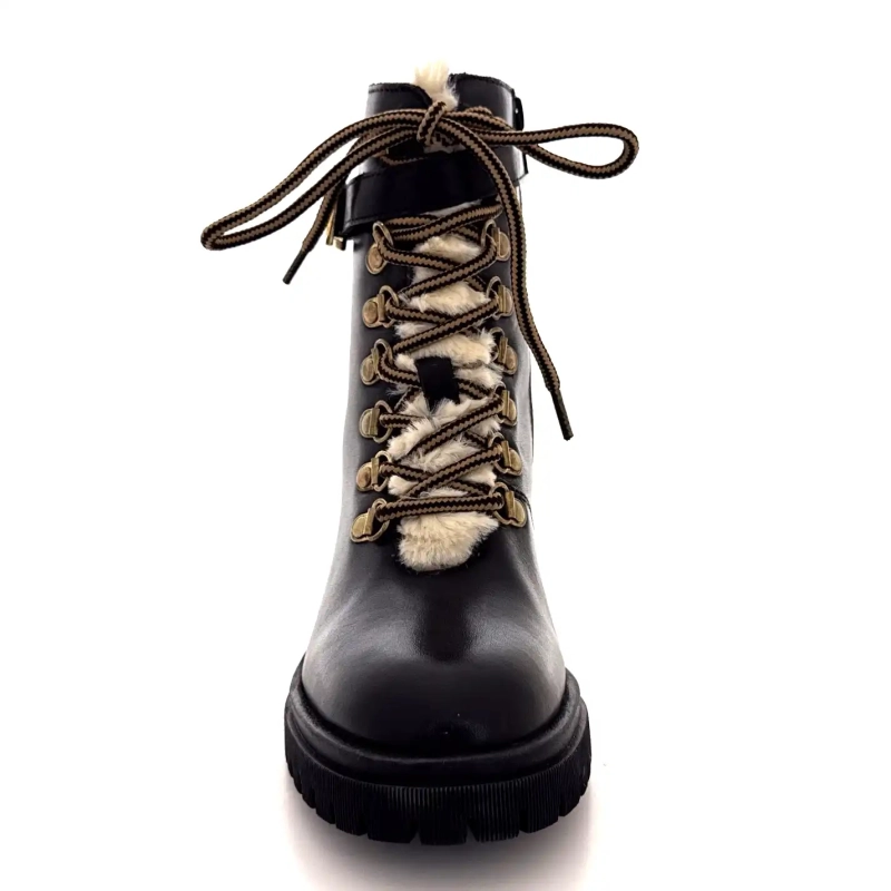 Les Tropéziennes 331070 Valentina Svart Läder Ivoire Chaussures