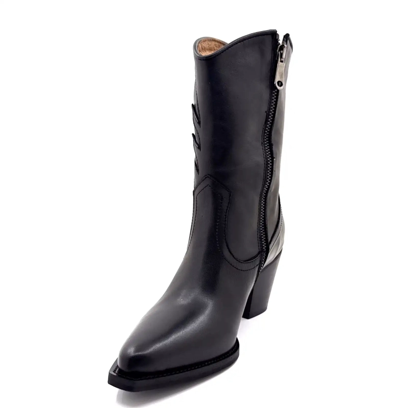 Muratti S1632g Melya Pelle Nera Ivoire Chaussures