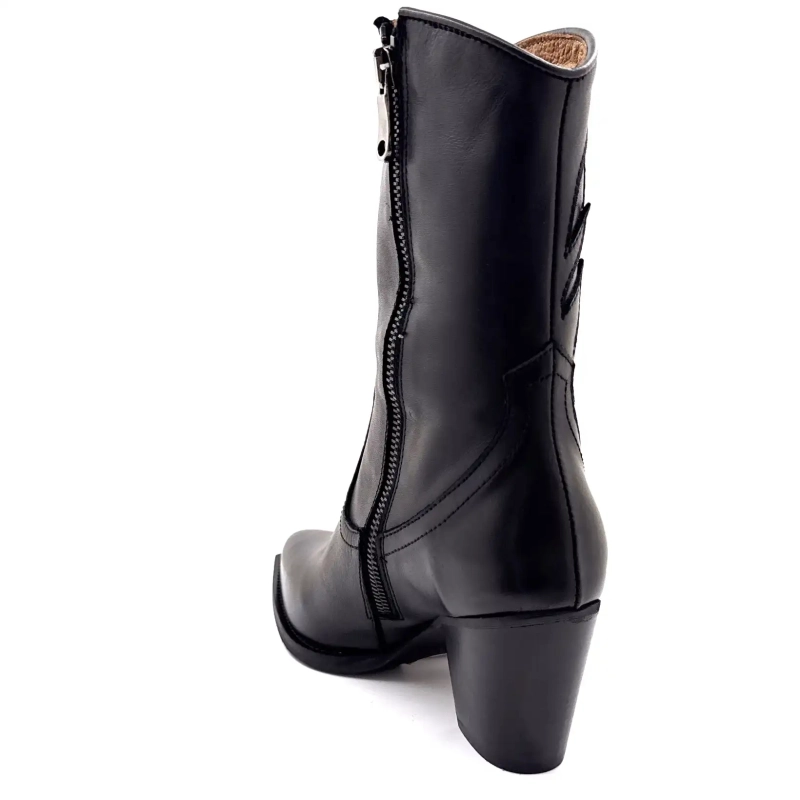 Muratti S1632g Melya svart läder Ivoire Chaussures