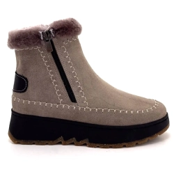 gefüttert Ivoire Chaussures