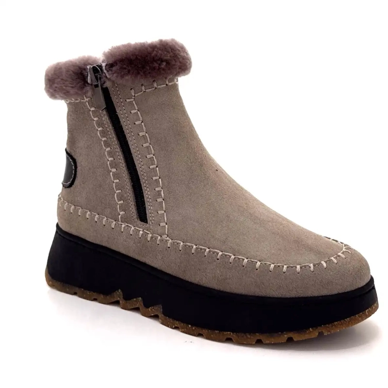 Ivoire 0791-3099 Grijs Suède Ivoire Chaussures