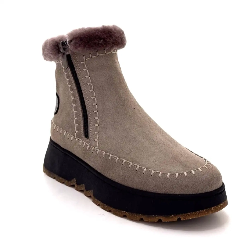 Ivoire 0791-3099 Grijs Suède Ivoire Chaussures