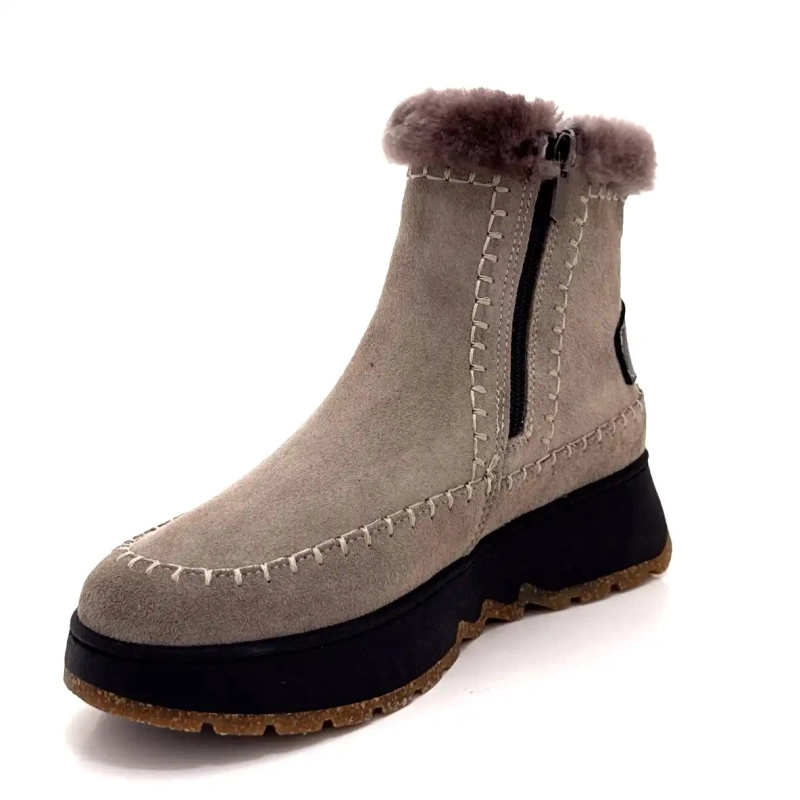 Ivoire 0791-3099 Grigio Scamosciato Ivoire Chaussures