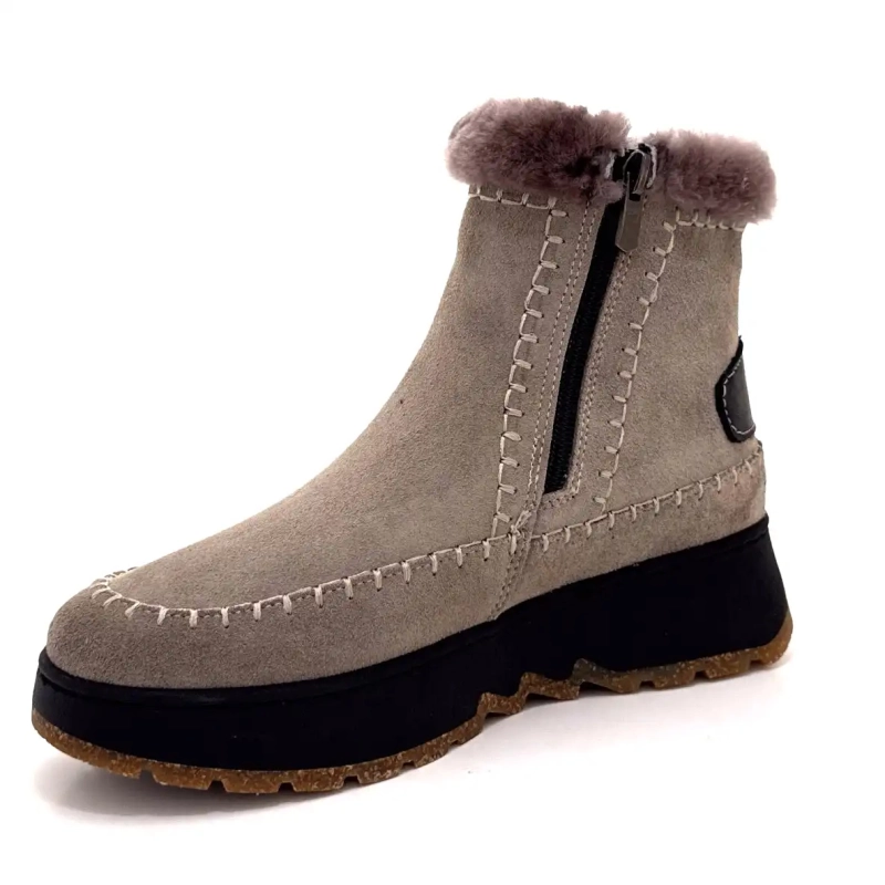 Ivoire 0791-3099 Γκρι σουέτ Ivoire Chaussures