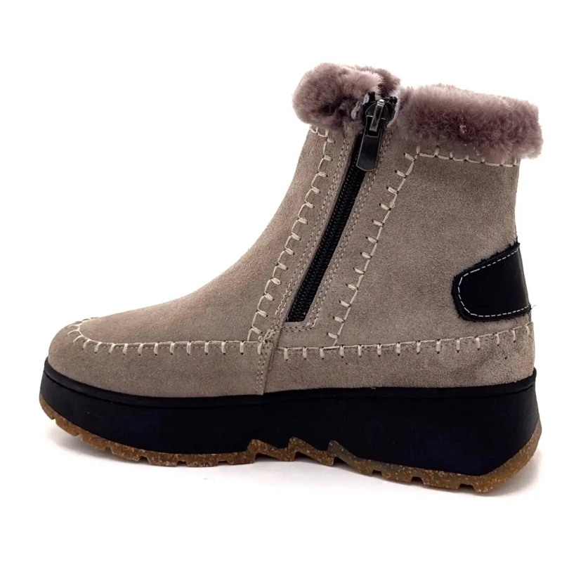 Ivoire 0791-3099 Grigio Scamosciato Ivoire Chaussures