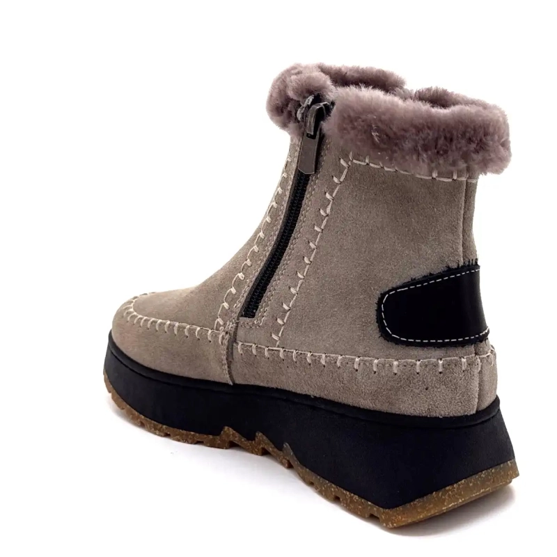 Ivoire 0791-3099 Grigio Scamosciato Ivoire Chaussures