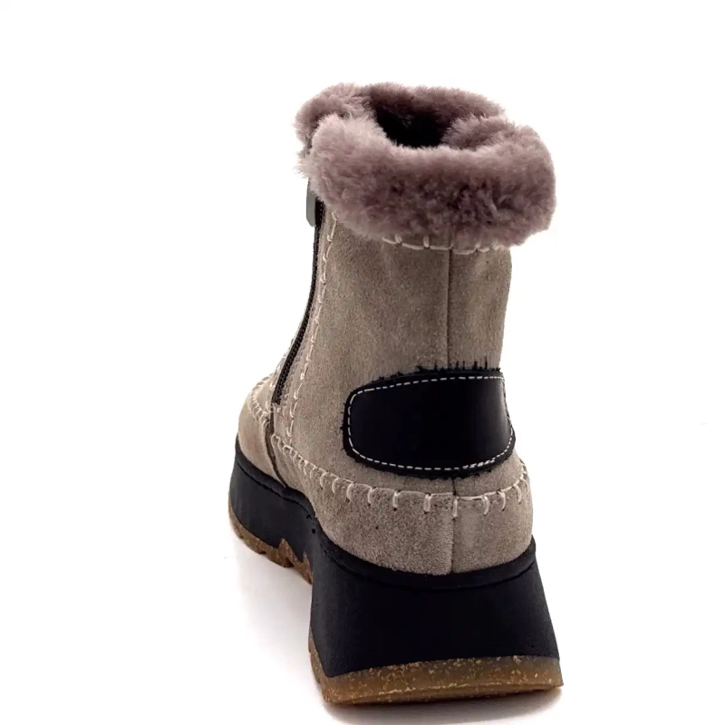 Ivoire 0791-3099 Γκρι σουέτ Ivoire Chaussures