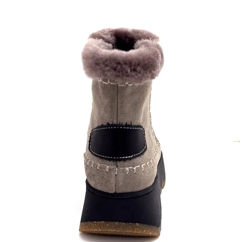 Ivoire 0791-3099 Grey Suede Ivoire Chaussures