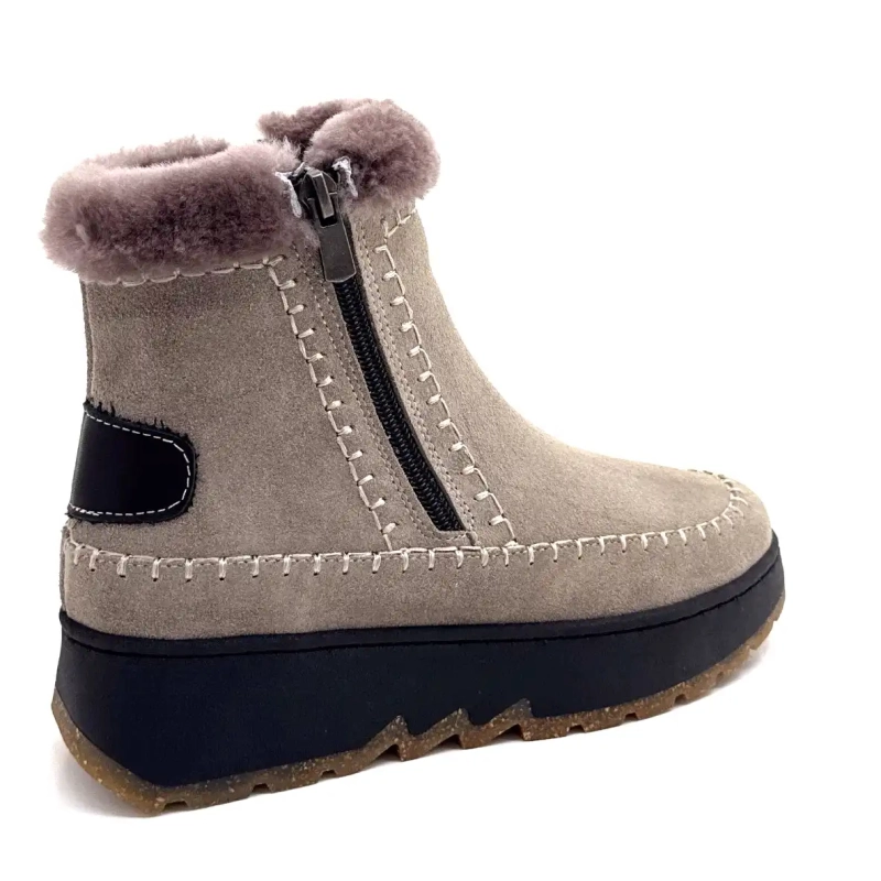 Ivoire 0791-3099 Grigio Scamosciato Ivoire Chaussures