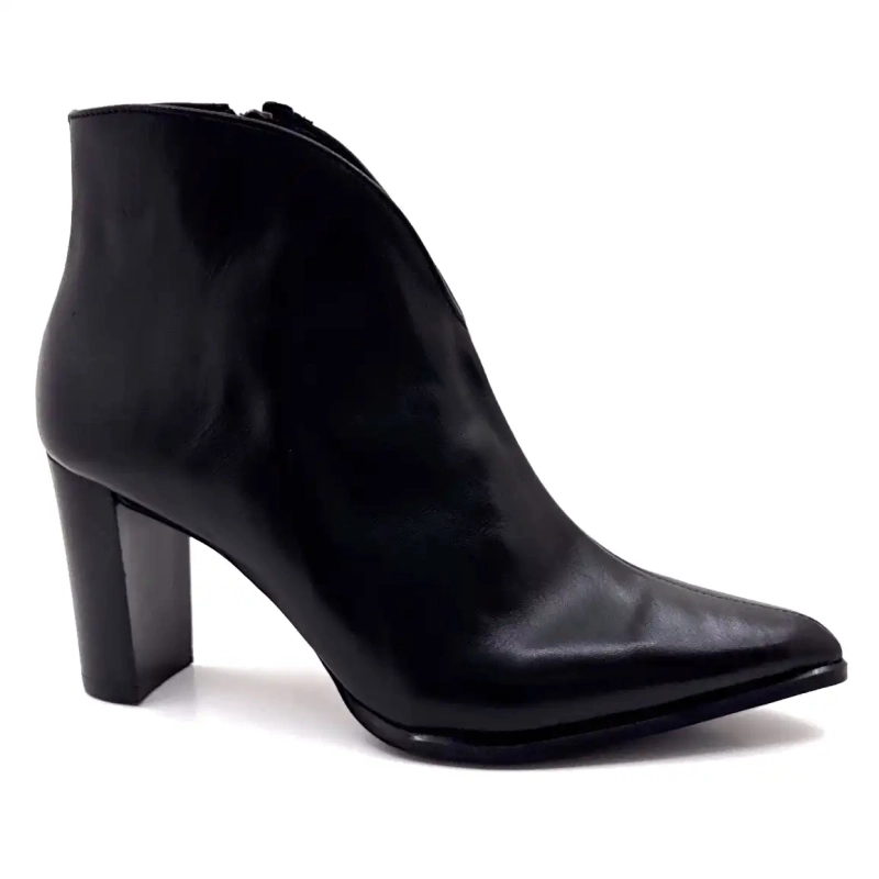 Myma 8509 Couro Preto Ivoire Chaussures