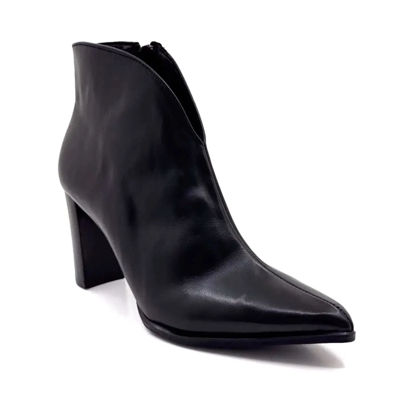 Myma 8509 Sort Læder Ivoire Chaussures