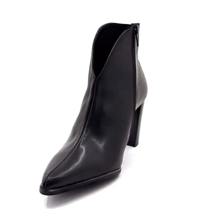 Myma 8509 Μαύρο Δέρμα Ivoire Chaussures