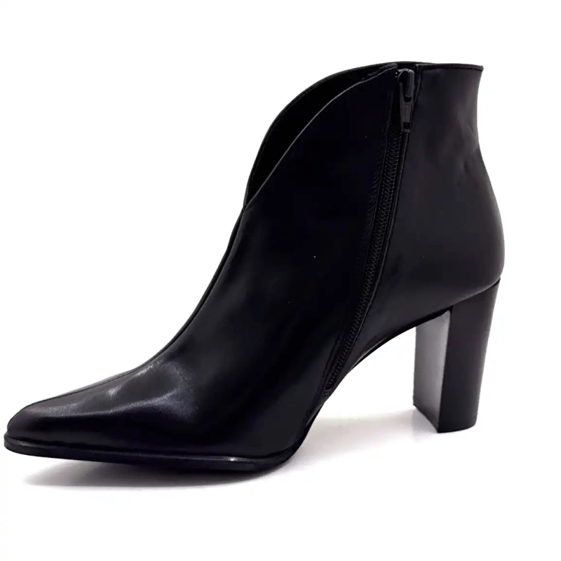 Myma 8509 Zwart Leer Ivoire Chaussures