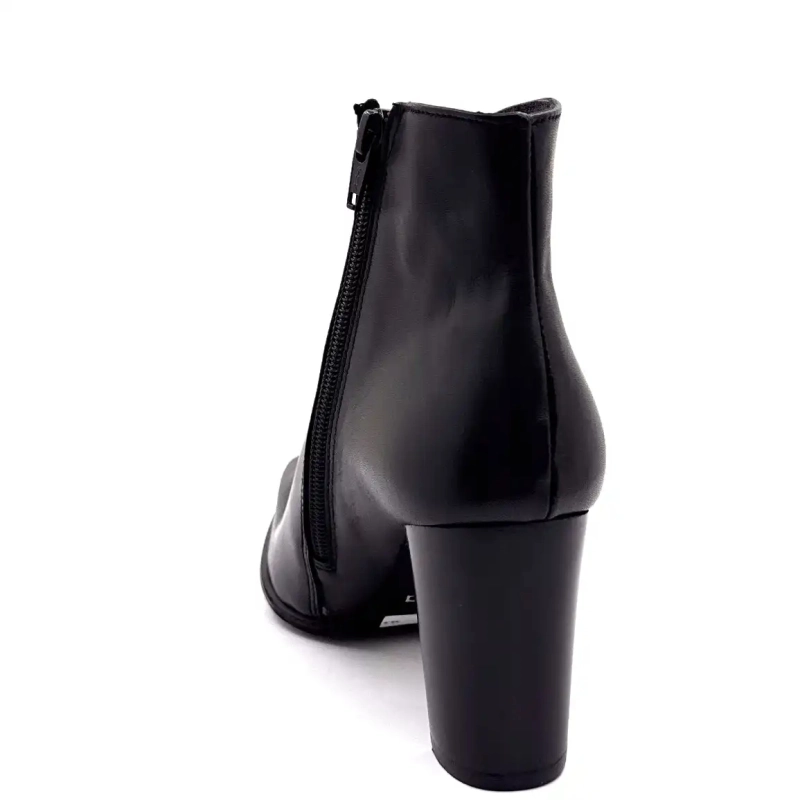 Myma 8509 Czarna skóra Ivoire Chaussures