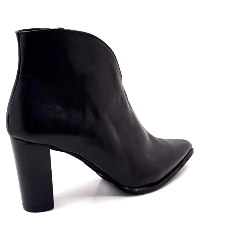 Myma 8509 Couro Preto Ivoire Chaussures