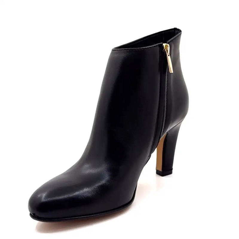 Ivoire Elise Tr11 Black Leather Ivoire Chaussures