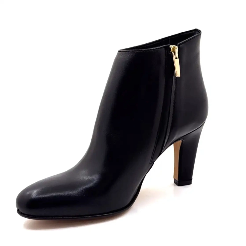 Ivoire Elise Tr11 Μαύρο Δέρμα Ivoire Chaussures