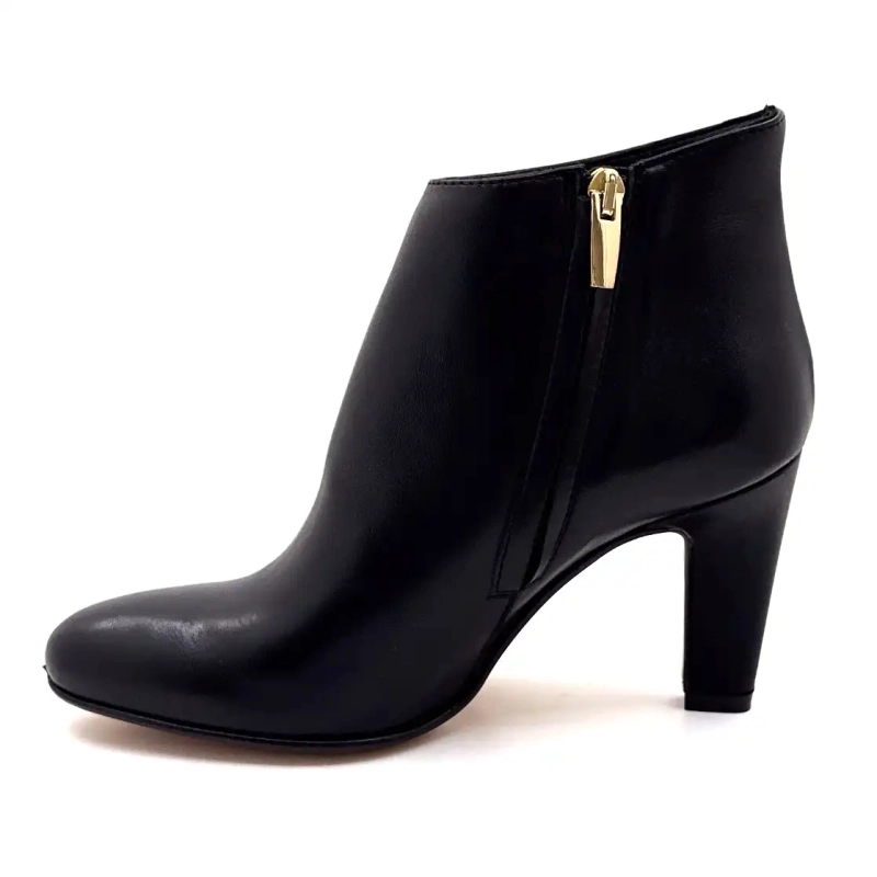 Ivoire Elise Tr11 Couro Preto Ivoire Chaussures