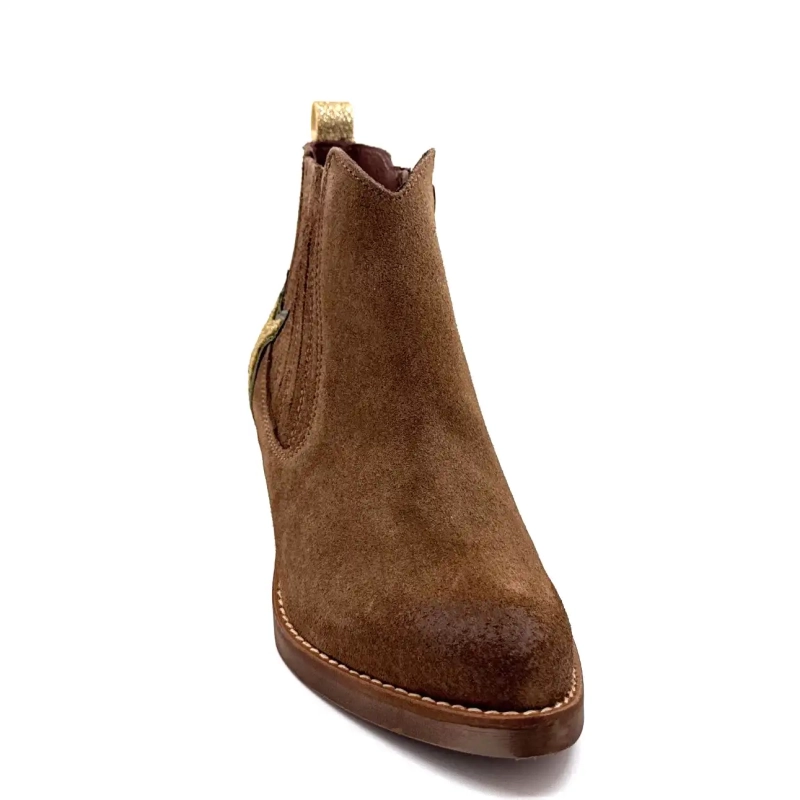 MKD Ariana Daim Haselnussstern Ivoire Chaussures