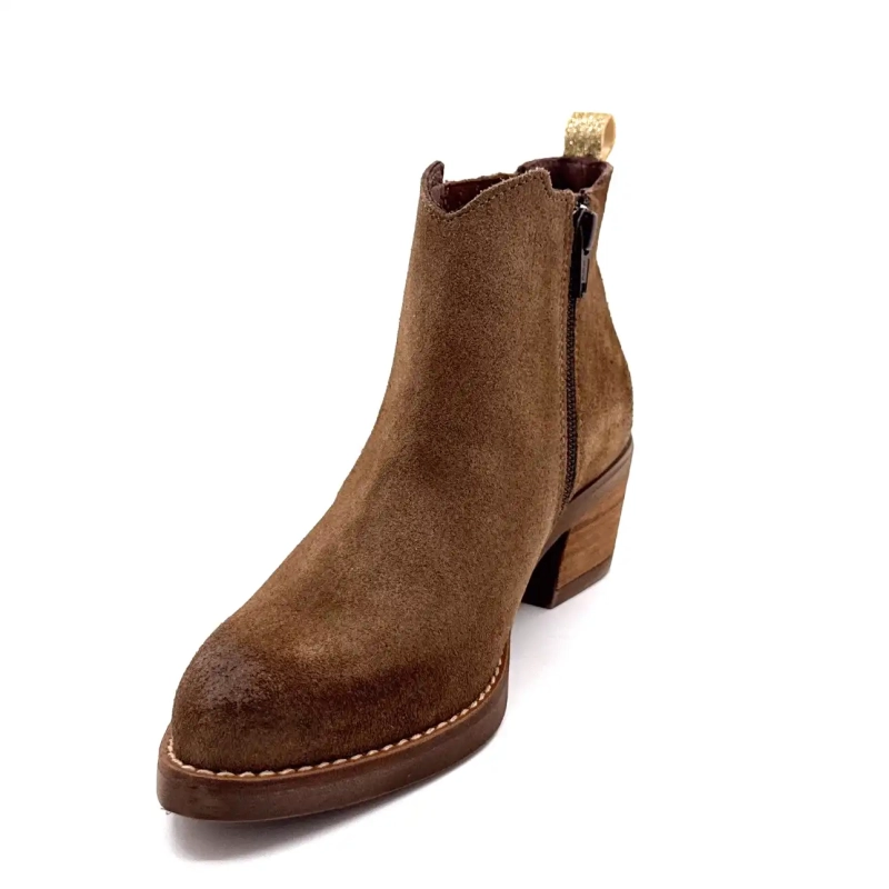 MKD Ariana Daim Haselnussstern Ivoire Chaussures