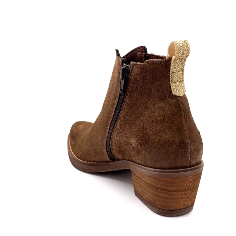 MKD Ariana Daim Estrela de Avelã Ivoire Chaussures