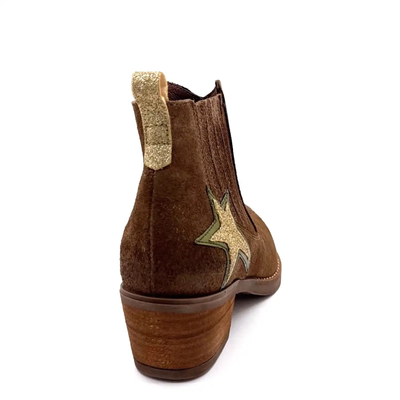 MKD Ariana Daim Haselnussstern Ivoire Chaussures