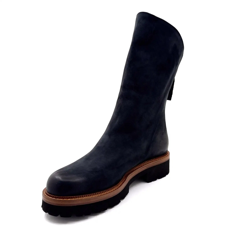 Ivoire 3270 Carrie 20 Couro Lavado Azul Meia-Noite Ivoire Chaussures