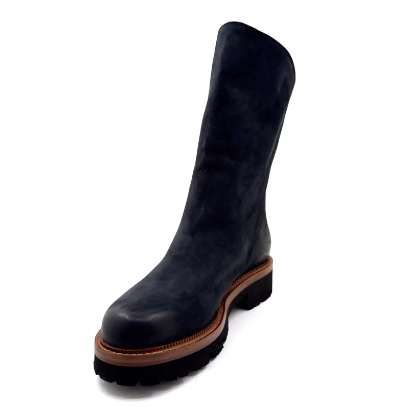 Ivoire 3270 Carrie 20 Lederwäsche Mitternachtsblau Ivoire Chaussures