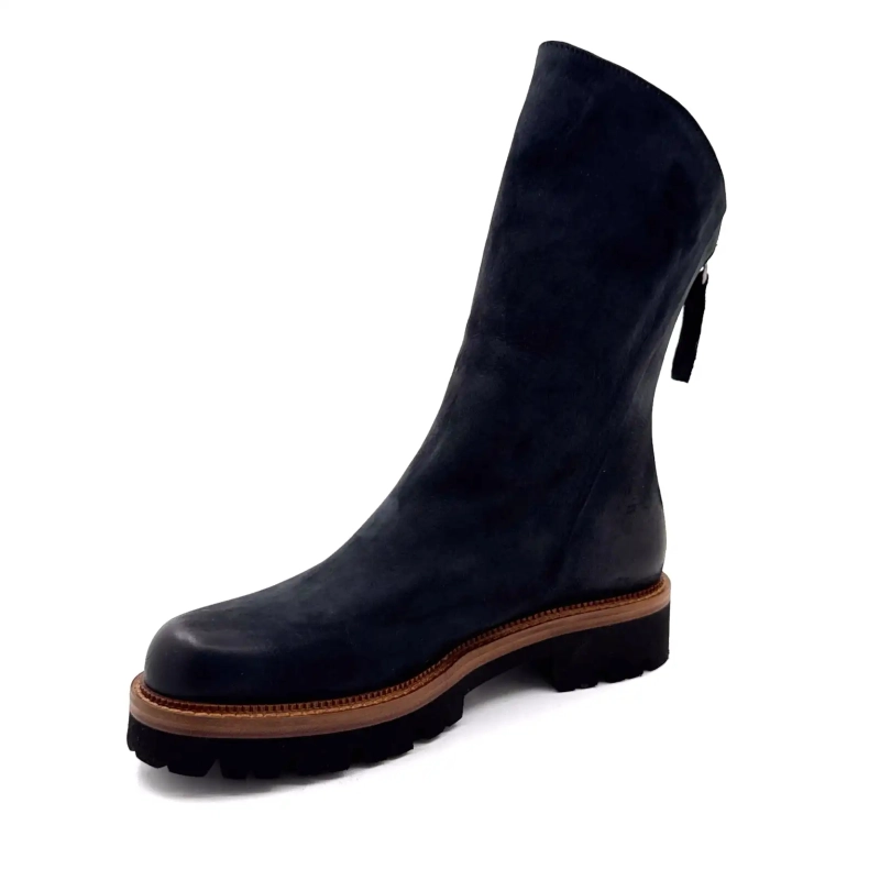 Ivoire 3270 Carrie 20 Lederwäsche Mitternachtsblau Ivoire Chaussures