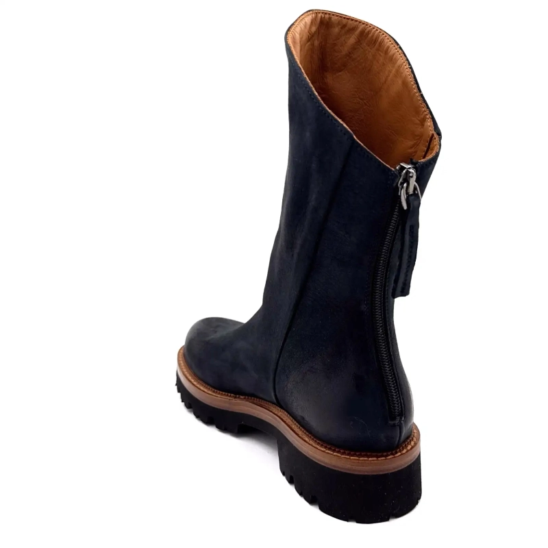 Ivoire 3270 Carrie 20 Leather Wash Midnight Blue Ivoire Chaussures