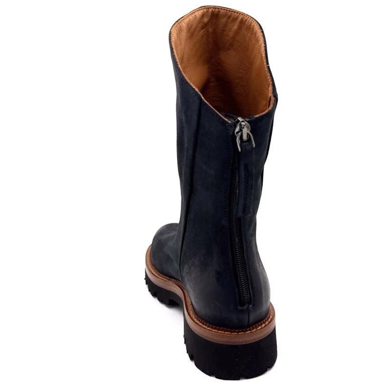 Ivoire 3270 Carrie 20 Cuir Wash Bleu Nuit Ivoire Chaussures