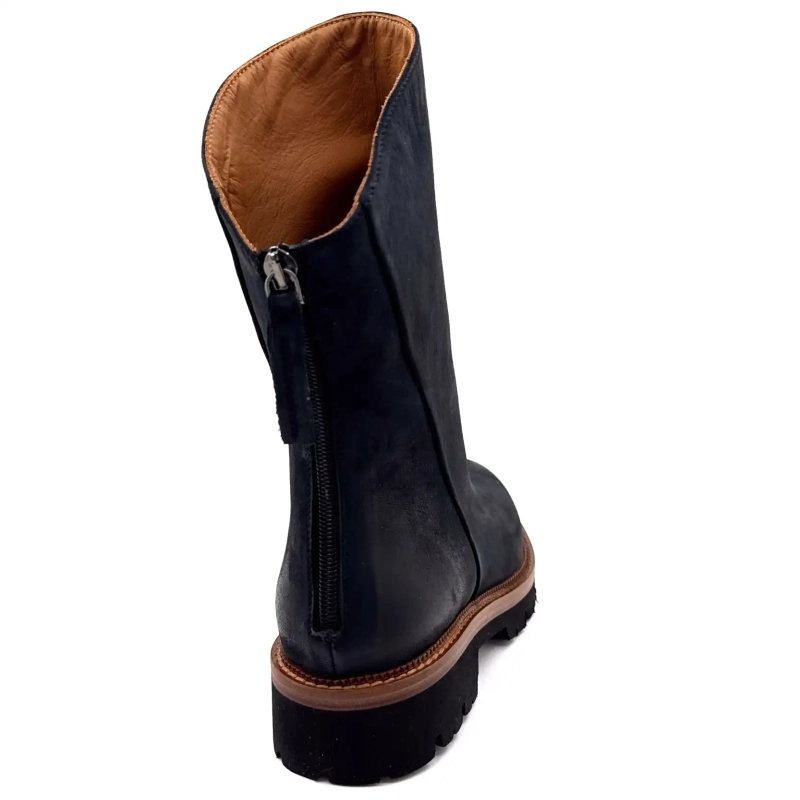 Ivoire 3270 Carrie 20 Piele spălată, albastru închis Ivoire Chaussures