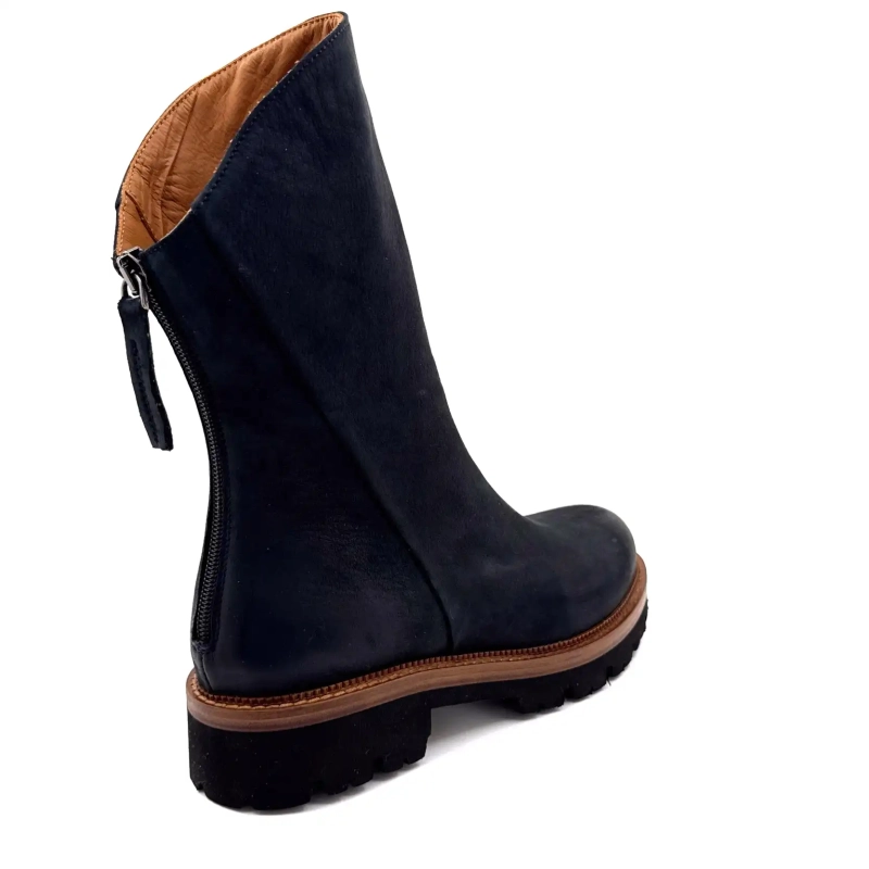 Ivoire 3270 Carrie 20 Couro Lavado Azul Meia-Noite Ivoire Chaussures