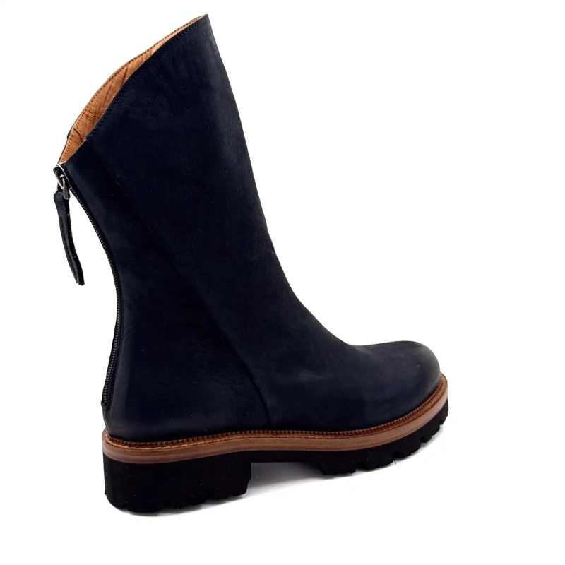 Ivoire 3270 Carrie 20 Cuir Wash Bleu Nuit Ivoire Chaussures