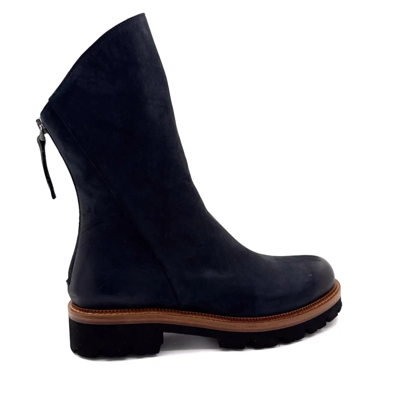 Ivoire 3270 Carrie 20 Piele spălată, albastru închis Ivoire Chaussures