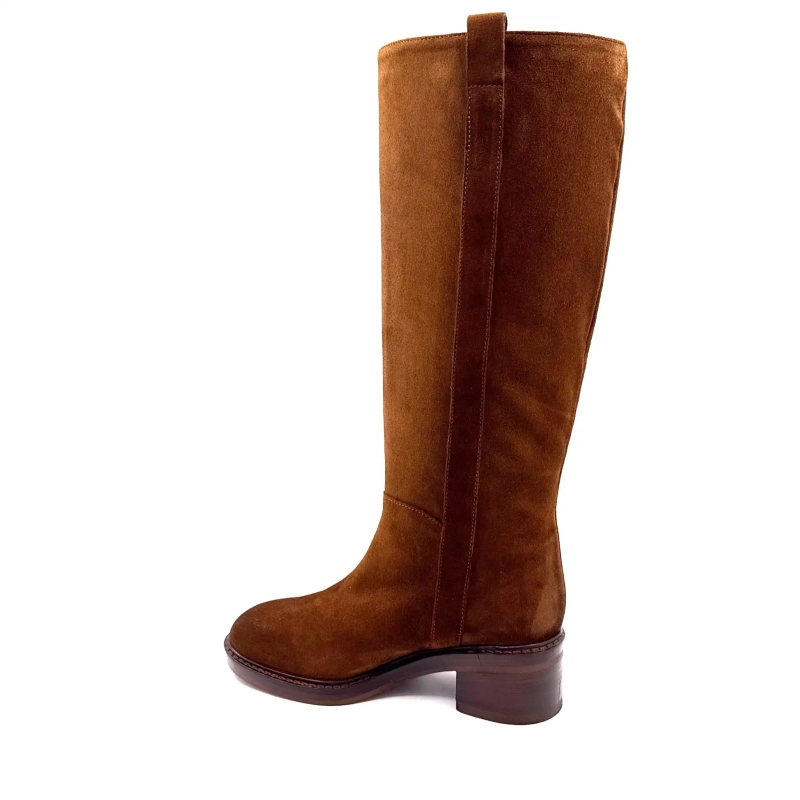 Triver Flight 780.15 Brun Ruskind Ivoire Chaussures