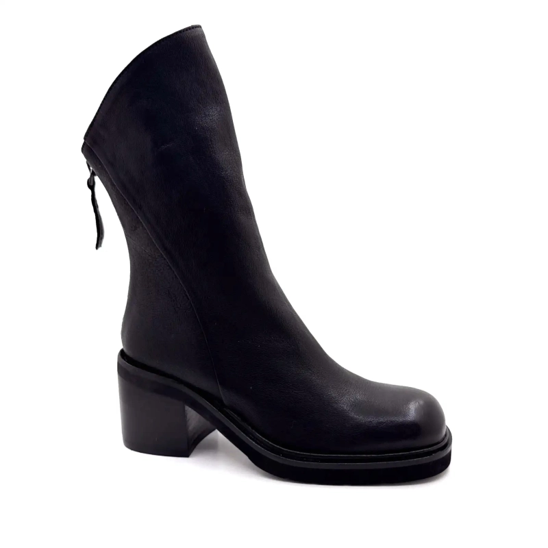 Ivoire A500 Jason Pelle Nera Ivoire Chaussures