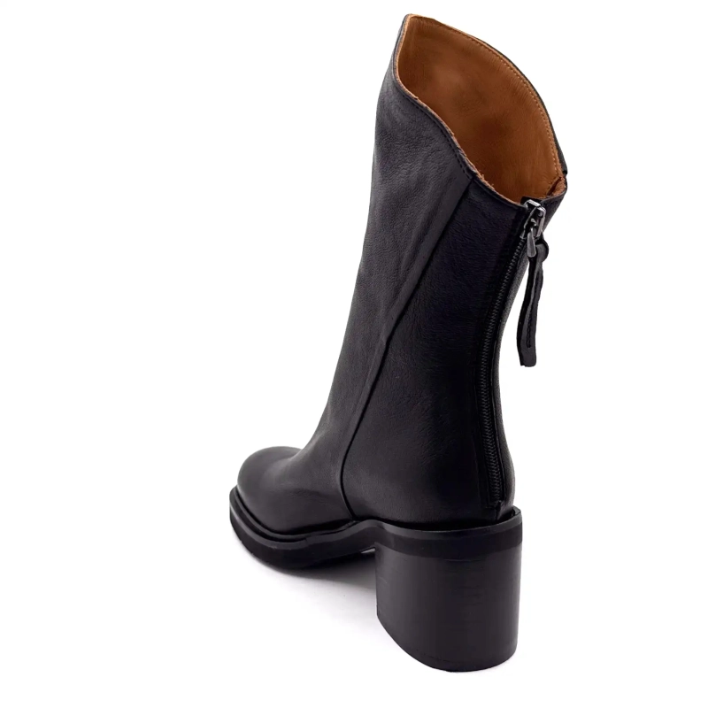 Ivoire A500 Jason Sort Læder Ivoire Chaussures