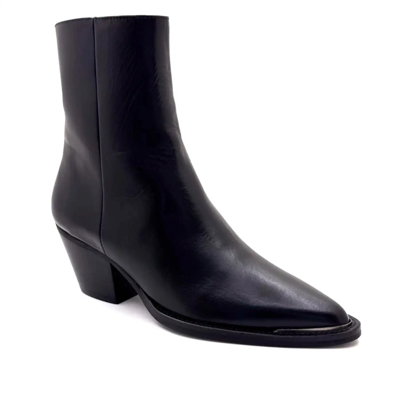 Ivoire 8854 Svart skinn Ivoire Chaussures