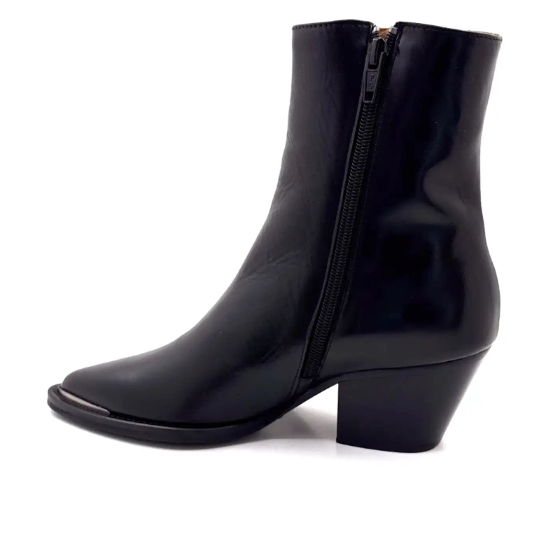 Ivoire 8854 Pelle nera Ivoire Chaussures