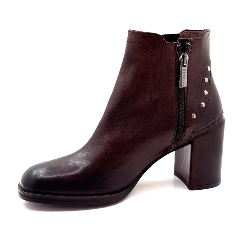 Muratti S1611n Rihanna piele maro închis Ivoire Chaussures