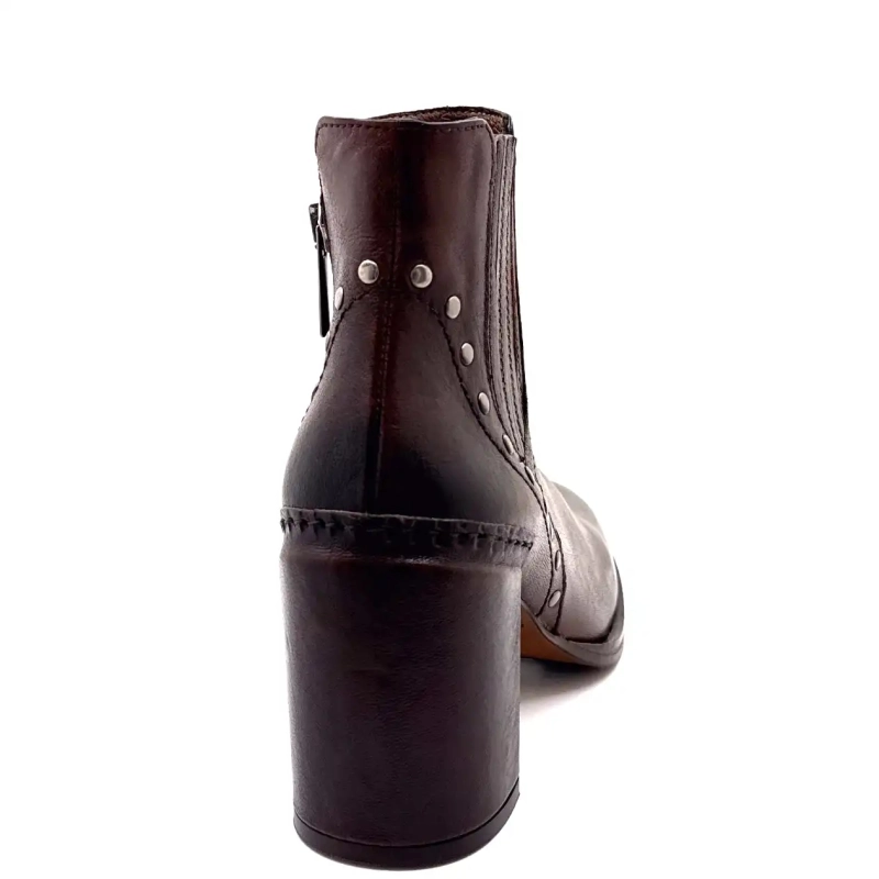 Muratti S1611n Rihanna Cuir Marron Foncé Ivoire Chaussures