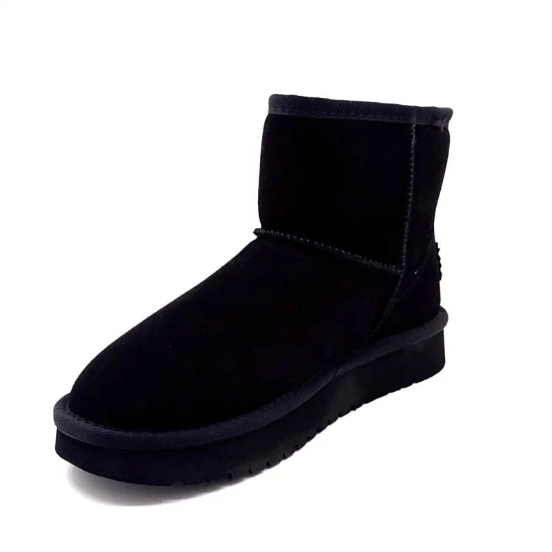 Ivoire 1967 Sort ruskind Ivoire Chaussures