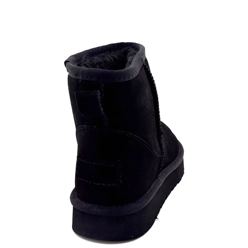 Ivoire 1967 Gamuza negra Ivoire Chaussures