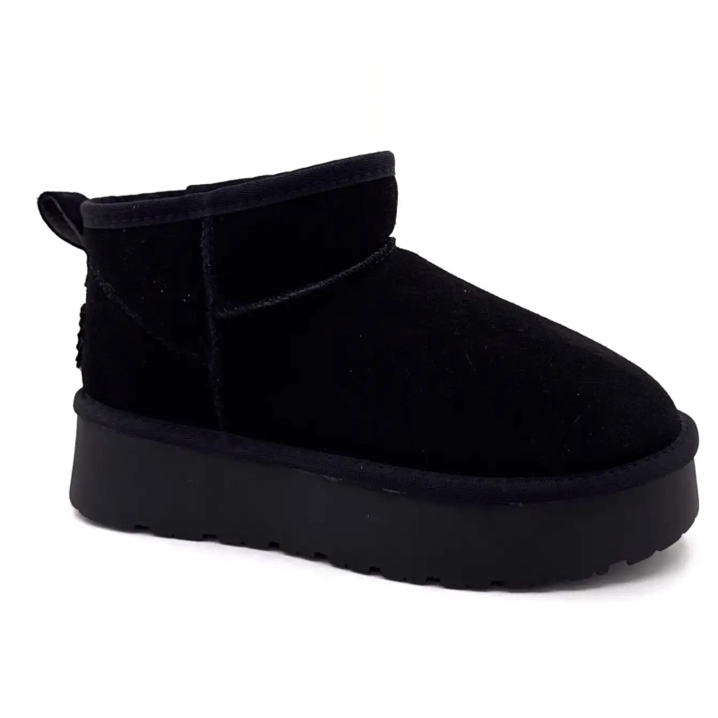 Ivoire 1924 Svart mocka Ivoire Chaussures